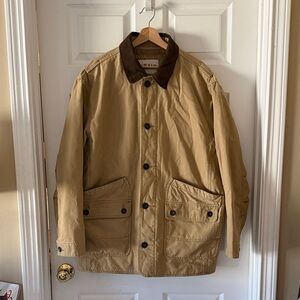 Orvis Tan and Brown Military Field Jacket
